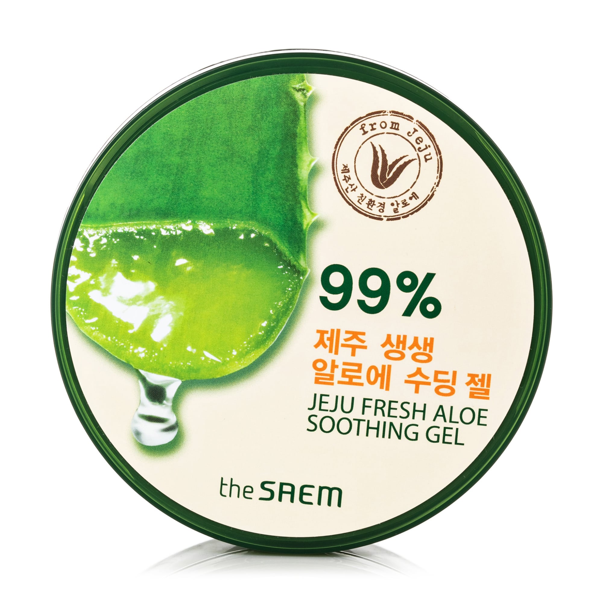 Універсальний крем-гель The Saem Jeju Fresh Aloe Soothing Gel 99% з алое , 300 мл