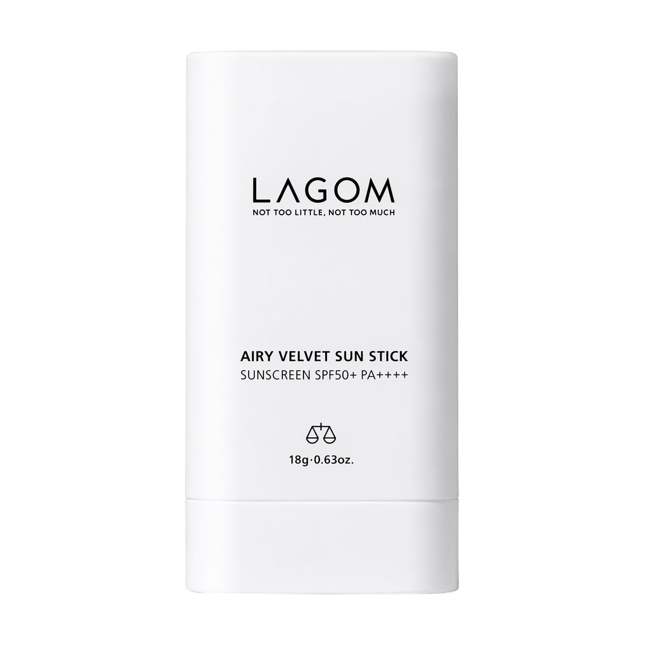 Уцінка! Сонцезахисний стік для обличчя та тіла LAGOM Airy Velvet Sun Stick SPF 50+ PA++++, 18 г